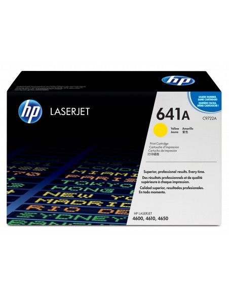 HP Inc CART.STAMPA SMART GIALLO LJ4600 C9722A C9722A 0088698394779 MATERIALE DI CONSUMO