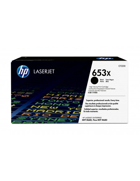 HP Inc HP 653X HIGH YIELD BLACK  TONER 653x CF320X 0886112501129 MATERIALE DI CONSUMO