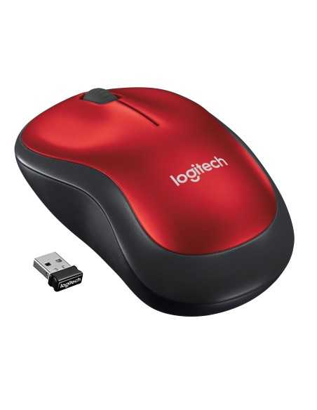 Logitech NOTEBOOK MOUSE M185 RED M185 910-002237 5099206028845 TASTIERE E MOUSE