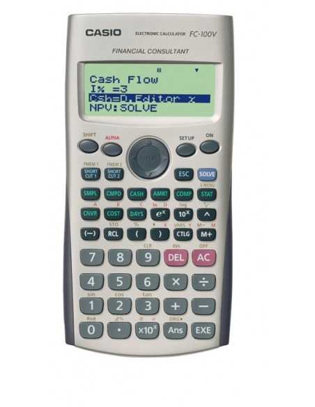 Casio FINANZIARIA   10 CIFRE (10+2) FC-100V FC-100V 4971850172147 CALCOLATRICI