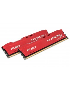 Kingston 8GB 1333MHZ DDR3 NON-ECC CL9 HYPERX FURY RED SERIES HX313C9FRK2 8 0740617230321 MODULI DI MEMORIA