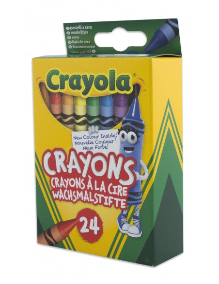 Crayola CF24 PASTELLI A CERA Pastelli a cera 0024 5010065000247 DIDATTICA E SCUOLA