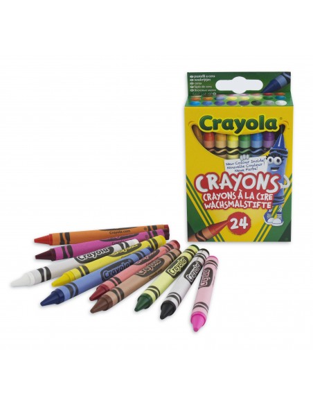 Crayola CF24 PASTELLI A CERA Pastelli a cera 0024 5010065000247 DIDATTICA E SCUOLA