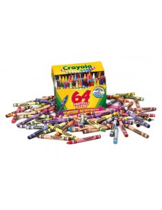 Crayola CF64 PASTELLI A CERA Pastelli a cera 52-6448 0071662164485 DIDATTICA E SCUOLA