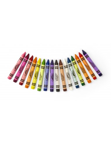 Crayola CF16 PASTELLI A CERA TRIANGOL. MK Pastelli a cera Triangolari e Lavabili 52-016T 0071662020163 Art & Craft