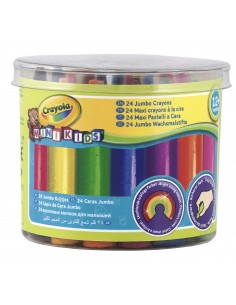 Crayola CF24 MAXI PASTELLI A CERA MK Maxi pastelli a cera 0784 5010065007840 DIDATTICA E SCUOLA