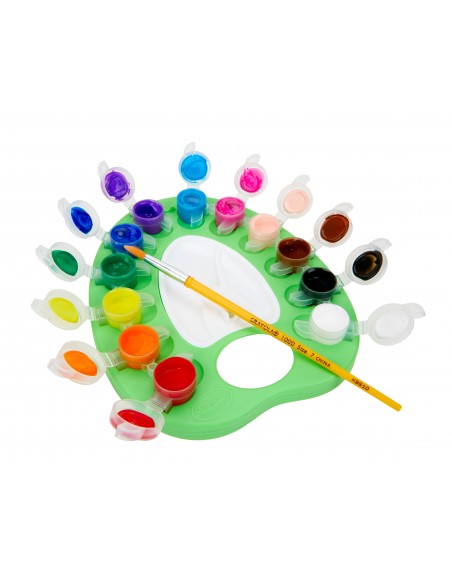 Crayola CF12 LAVABILISSIMI - SET TEMPERE Tempere lavabili "i lavabilissimi" 54-1066 0071662210663 DIDATTICA E SCUOLA