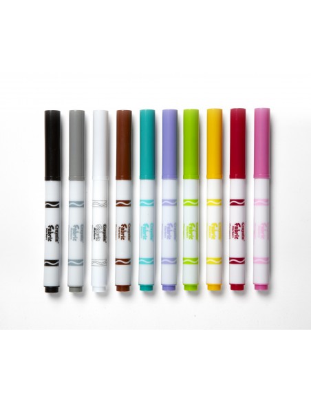 Crayola CF10 PENNARELLI PER TESSUTO Fabric Markers 58-8633 0071662186333 Art & Craft Crayola CF10 PENNARELLI PER TESSUTO Fabric Markers 58-8633 0071662186333 Art & Craft
