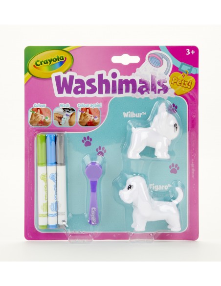 Crayola WASHIMALS - SET RICARICA CAGNOLINI CRAYOLA Washimals Ricarica Cagnolini 74-7252 0071662072520 Art & Craft