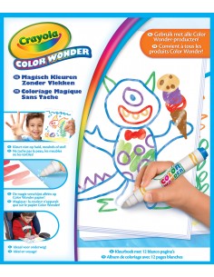 Crayola ALBUM RICARICA COLOR WONDER Ricarica Coloring Set Color Wonder 75-2479 0071662324797 Art & Craft