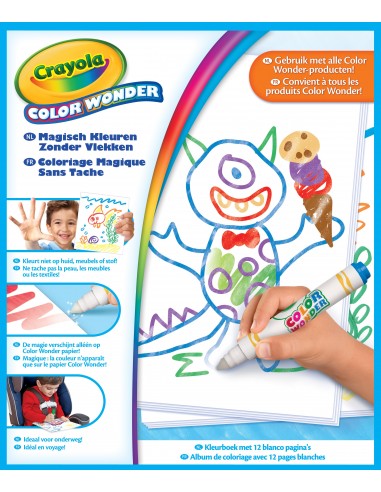 Crayola ALBUM RICARICA COLOR WONDER Ricarica Coloring Set Color Wonder 75-2479 0071662324797 Art & Craft