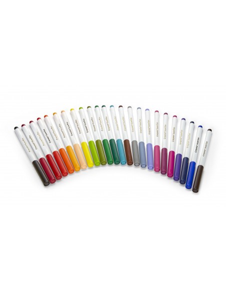 Crayola CF24 PENNARELLI SUPERPUNTA LAVABILI Pennarelli Superpunta lavabili 7551 5010065075511 DIDATTICA E SCUOLA