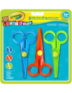 Crayola CF3 FORBICI DI SICUREZZA MK Forbici di sicurezza Mini Kids 81-8119 0071662681197 CREATIVITÀ