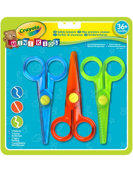 Crayola CF3 FORBICI DI SICUREZZA MK Forbici di sicurezza Mini Kids 81-8119 0071662681197 CREATIVITÀ