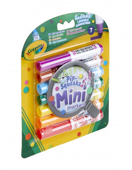 Crayola CF7 MINI PENNARELLI LAVABILI Pennarelli lavabili Mini Markers 8337 5010065083370 Art & Craft