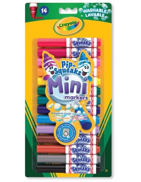 Crayola CF14 MINI PENNARELLI LAVABILI Pennarelli lavabili Mini Markers 8343 5010065083431 Art & Craft