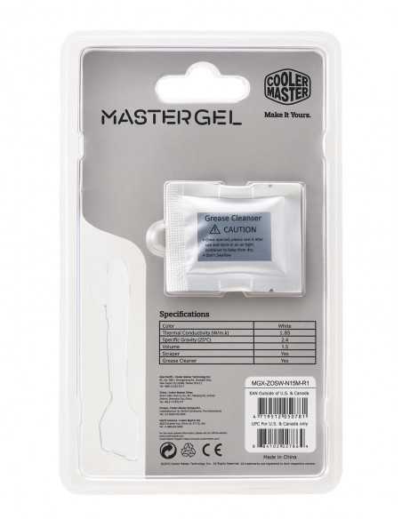 Cooler Master MASTERGEL 4G TUBE WHITE MASTERGEL MGX-ZOSW-N15M-R1 4719512050781 PC - ACCESSORI