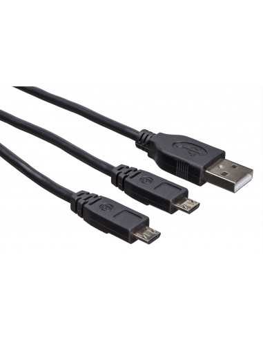 BigBen Interactive PS4 CAVO USB DUAL RICARICA DS4 PS4DUALUSBCHARGER PS4DUALUSBCHARG 3499550320770 Games - accessori