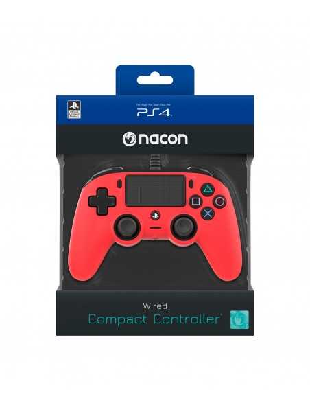 BigBen Interactive PS4 CONTROLLER RED PS4OFCPADRED PS4OFCPADRED 3499550360714 CONTROLLERS E SENSORI GAMES