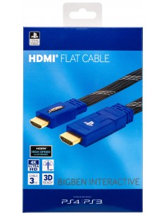 BigBen Interactive PS4 CAVO HDMI FLAT TEXTURED PLAN PS4OFHDMICABLE PS4OFHDMICABLE 3499550343496 Games - accessori 2