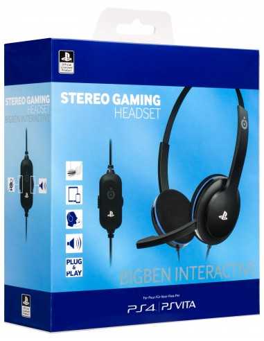 BigBen Interactive PS4 CHAT HEADSET  PS4OFHEADSET 3499550343519 CUFFIE AURICOLARI CON CAVO
