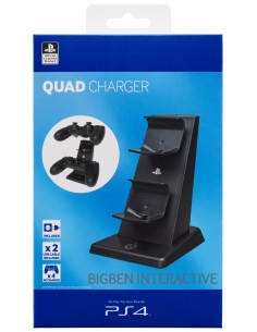 BigBen Interactive PS4 QUAD CHARGER DS4 CAVO USB PS4OFQUADCHARGER PS4OFQUADCHARGE 3499550343502 Games - accessori 2