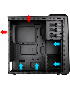 Cooler Master CM 590 III BLACK WITH WINDOW CM 590 III RC-593-KWN2 4719512053218 CABINET 2