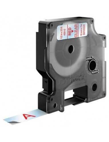 Dymo NASTRO  D1 12MMX7M ROSSO TRASP D1 S0720520A 5411313450126 MATERIALE DI CONSUMO
