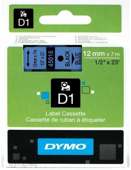 Dymo NASTRO D1 12MMX7M NERO BLU D1 S0720560A 5411313450164 MATERIALE DI CONSUMO