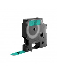 Dymo NASTRO D1 12MMX7M NERO VERDE D1 S0720590A 5411313450195 MATERIALE DI CONSUMO 2