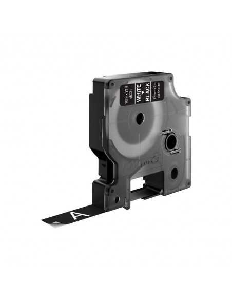 Dymo NASTRO D1 12MMX7M BIA NERO D1 S0720610A 5411313450218 MATERIALE DI CONSUMO