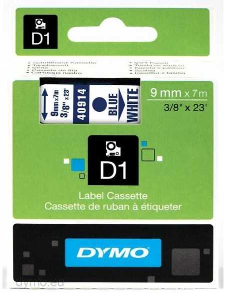 Dymo NASTRO  D1 9MMX7M BLU BIANCO D1 S0720690 5411313409148 MATERIALE DI CONSUMO