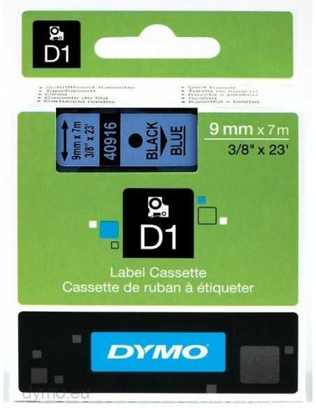 Dymo NASTRO  D1 9MMX7M NERO BLU D1 S0720710A 5411313409162 MATERIALE DI CONSUMO