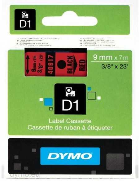 Dymo NASTRO  D1 9MMX7M NERO ROSSO D1 S0720720A 5411313409179 MATERIALE DI CONSUMO