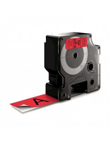 Dymo NASTRO D1 24MMX7M NERO SU ROSSO D1 S0720970A 5411313537179 MATERIALE DI CONSUMO