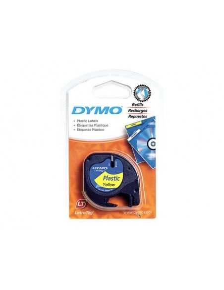 Dymo NASTRO LETRATAG 12MMX4M GIAL LetraTag S0721620A 5411313912020 MATERIALE DI CONSUMO