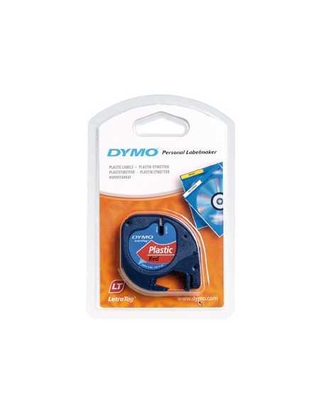 Dymo NASTRO LETRATAG 12MMX4M ROSSO LetraTag S0721630A 5411313912037 MATERIALE DI CONSUMO