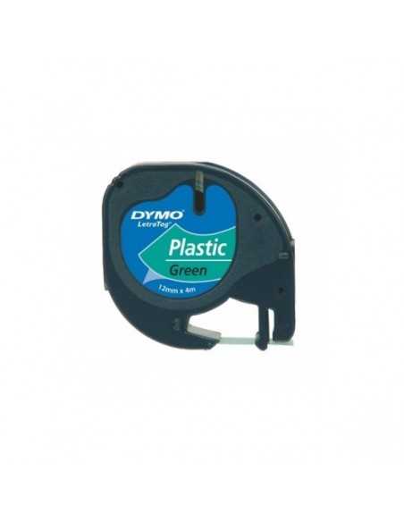 Dymo NASTRO LETRATAG 12MMX4M VERDE LetraTag S0721640A 5411313912044 MATERIALE DI CONSUMO