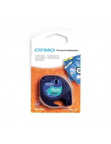 Dymo NASTRO LETRATAG 12MMX4M VERDE LetraTag S0721640A 5411313912044 MATERIALE DI CONSUMO