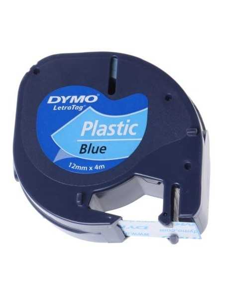 Dymo NASTRO LETRATAG 12MMX4M BLU LetraTag S0721650A 5411313912051 MATERIALE DI CONSUMO
