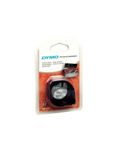 Dymo NASTRO LETRATAG12MMX4M MET ARG LetraTag S0721730A 5411313912082 MATERIALE DI CONSUMO 2