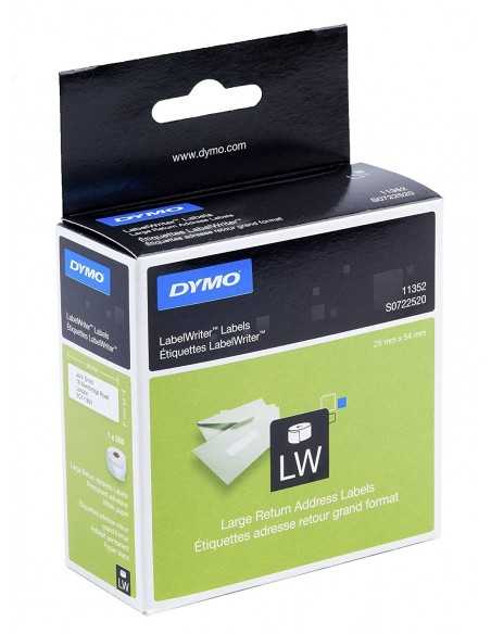 Dymo CF500ETICH LABELWRIT 25X54MM BIANCO LABELWRITER S0722520A 5411313113526 ETICHETTE