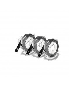Dymo CF3NASTRI RILIEVO 9MMX3M NERO 3D S0847730A 3501170847732 MATERIALE DI CONSUMO