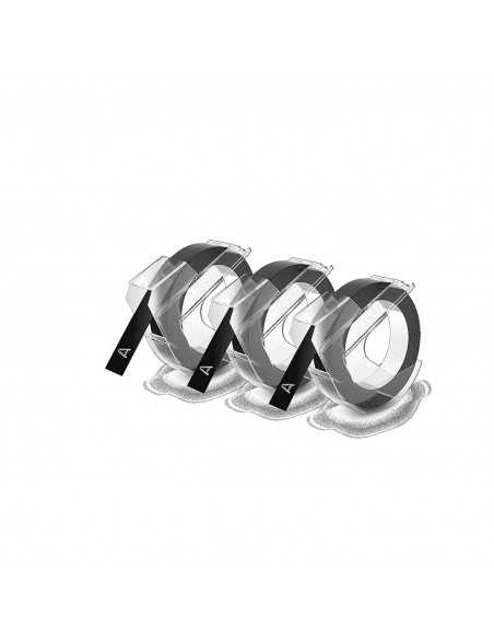 Dymo CF3NASTRI RILIEVO 9MMX3M NERO 3D S0847730A 3501170847732 MATERIALE DI CONSUMO