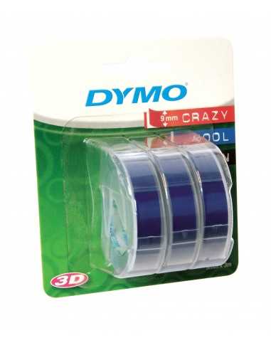 Dymo CF3NASTRI RILIEVO 9MMX3M BLU 3D S0847740A 3501170847749 MATERIALE DI CONSUMO
