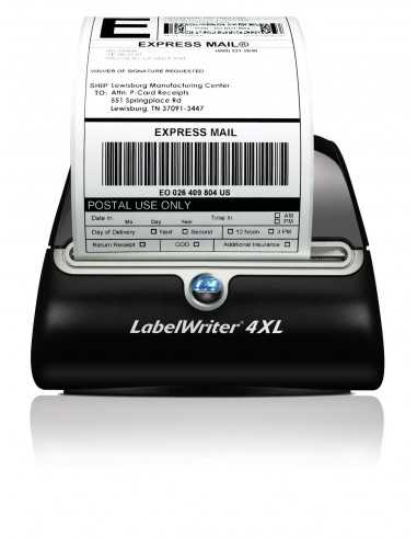 Dymo ETICHETT LABELWRITER 4XL 60MM PB1 LABELWRITER 4XL S0904950 3501170904954 ETICHETTATORI