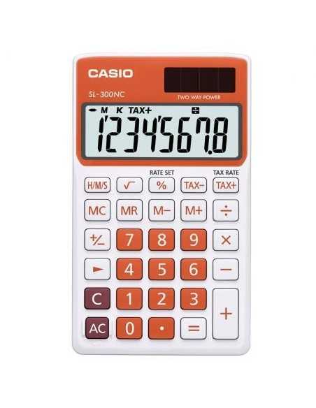 Casio SL-300NC ARANCIONE SL-300NC SL-300NCARANCIO 4971850087342 CALCOLATRICI