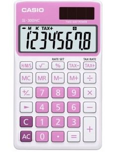 Casio SL-300NC ROSA SL-300NC SL-300NCROSA 4971850087380 CALCOLATRICI