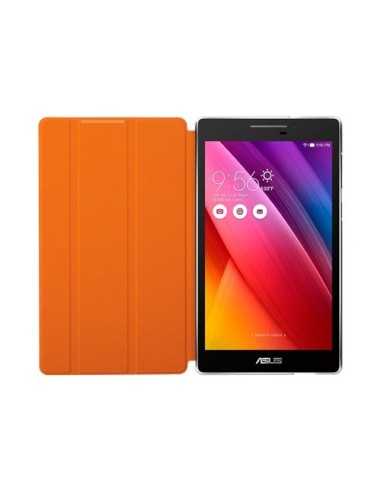 ASUS ZenPad C 7.0 TriCover 25,4 cm (10") Custodia a libro Arancione, Bianco