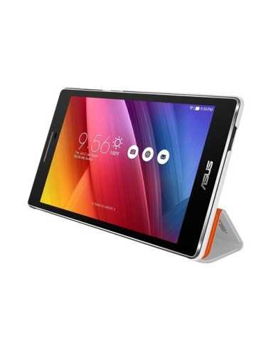 ASUS ZenPad C 7.0 TriCover 25,4 cm (10") Custodia a libro Arancione, Bianco